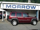 2003 Dark Garnet Red Pearl Jeep Liberty Sport 4x4 #51989088