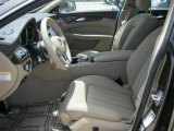 2012 Mercedes-Benz CLS 550 Coupe Almond/Mocha Interior