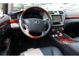 2010 Lexus LS 460 AWD Black Interior
