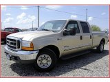 Harvest Gold Metallic Ford F350 Super Duty in 2000