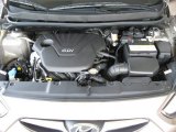 2012 Hyundai Accent SE 5 Door 1.6 Liter GDI DOHC 16-Valve D-CVVT 4 Cylinder Engine