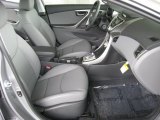 2012 Hyundai Elantra Limited Gray Interior
