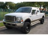 Oxford White Ford F250 Super Duty in 2004