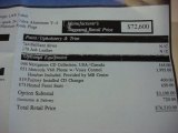 2003 Mercedes-Benz S 430 Sedan Window Sticker