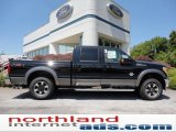 2011 Tuxedo Black Metallic Ford F250 Super Duty Lariat Crew Cab 4x4 #52039498