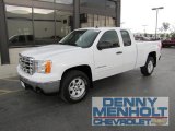 2008 Summit White GMC Sierra 1500 SLE Extended Cab 4x4 #52039900