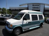 Glacier White Ford E Series Van in 1992