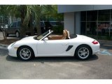 Carrara White Porsche Boxster in 2008