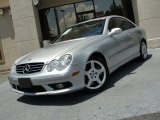 2005 Brilliant Silver Metallic Mercedes-Benz CLK 500 Coupe #52087028