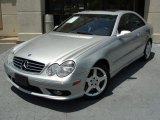 2005 Mercedes-Benz CLK 500 Coupe Front 3/4 View