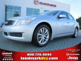 2008 Liquid Platinum Silver Infiniti G 35 Sedan #52086989