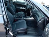 2010 Subaru Impreza WRX Sedan Carbon Black Interior