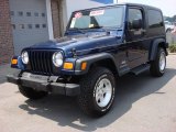 2005 Patriot Blue Pearl Jeep Wrangler Unlimited 4x4 #52086926