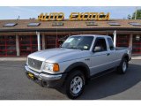 2002 Silver Frost Metallic Ford Ranger XLT SuperCab 4x4 #52087144