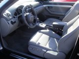 2007 Audi A4 2.0T quattro Cabriolet Platinum Interior