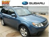 2009 Newport Blue Pearl Subaru Forester 2.5 X L.L.Bean Edition #52117948