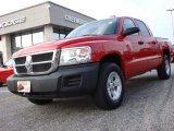 Flame Red Dodge Dakota in 2008