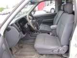 2001 Nissan Frontier XE V6 Crew Cab Gray Interior
