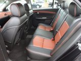 2008 Chevrolet Malibu LTZ Sedan Ebony/Brick Red Interior
