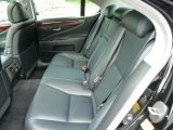 2011 Lexus LS 460 AWD Black Interior