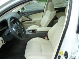 2011 Lexus IS 250 AWD Ecru Interior