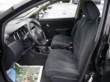 2009 Nissan Versa 1.6 Sedan Charcoal Interior