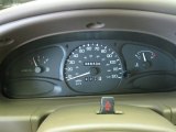 2002 Ford Escort SE Sedan Gauges