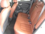 2012 Hyundai Tucson Limited Black/Saddle Interior