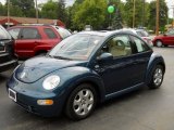 2002 Riviera Blue Pearl Volkswagen New Beetle GLS Coupe #52150454
