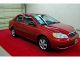 2008 Impulse Red Pearl Toyota Corolla CE #52150009