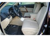 2011 Toyota Highlander Limited 4WD Sand Beige Interior