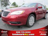 2011 Deep Cherry Red Crystal Pearl Chrysler 200 Touring #52150013