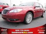 2011 Deep Cherry Red Crystal Pearl Chrysler 200 Limited #52150016