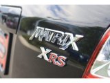 2009 Toyota Matrix XRS Marks and Logos