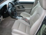 2007 Subaru Outback 3.0R L.L.Bean Edition Wagon Taupe Leather Interior