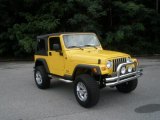 2006 Solar Yellow Jeep Wrangler X 4x4 #52150490