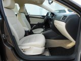 2012 Volkswagen Jetta SE Sedan Cornsilk Beige Interior