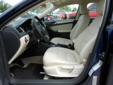2012 Volkswagen Jetta SE Sedan Cornsilk Beige Interior