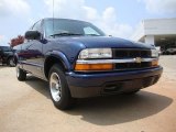 2003 Indigo Blue Metallic Chevrolet S10 LS Extended Cab #52150342