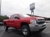 2011 Victory Red Chevrolet Silverado 2500HD LS Extended Cab 4x4 #52150535