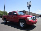 2006 Inferno Red Crystal Pearl Dodge Dakota SLT Quad Cab 4x4 #52150540