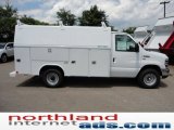 2011 Oxford White Ford E Series Cutaway E350 Commercial Utility Truck #52149943