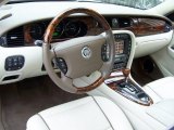 2008 Jaguar XJ Vanden Plas Ivory/Mocha Interior