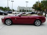 Radiance Red Metallic Jaguar XK in 2008
