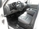 2011 GMC Sierra 3500HD Work Truck Regular Cab 4x4 Chassis Dark Titanium Interior