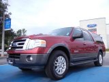 2007 Redfire Metallic Ford Expedition EL XLT #52200736