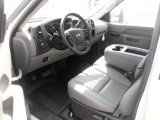 2011 GMC Sierra 3500HD Work Truck Regular Cab Stake Bed Dark Titanium Interior
