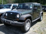 2011 Natural Green Pearl Jeep Wrangler Unlimited Sport 4x4 #52200598
