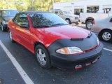 2000 Bright Red Chevrolet Cavalier Z24 Convertible #52200621