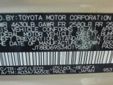 2004 GS Color Code for Mystic Gold Metallic - Color Code: 4P7